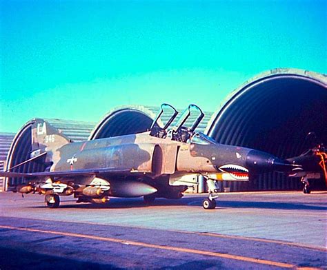 USAF McDonnell-Douglas F-4E Phantom of the 366th TFW/4th TFS at Danang ...