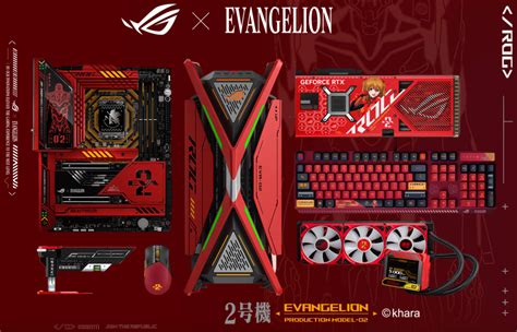 Asus Readies New ROG Evangelion Collection: Asuka Strikes