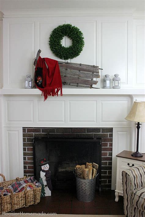 Farmhouse Winter Decor - Hoosier Homemade