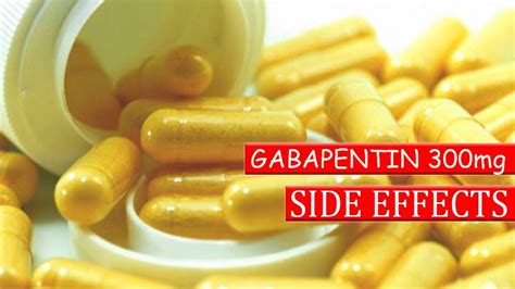 Gabapentin Side Effects