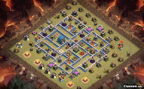 Copy Base [Town Hall 12] TH12 | War Base | Anti 3 Star v17 [With Link ...