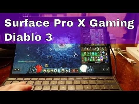 Surface Pro X 8gb 128gb Gaming Review : Surface