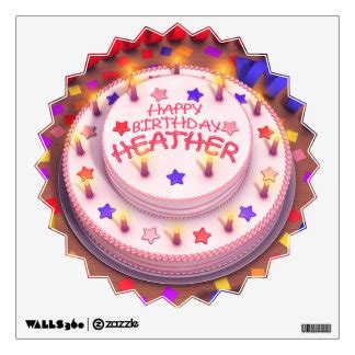 Happy Birthday Heather Gifts on Zazzle