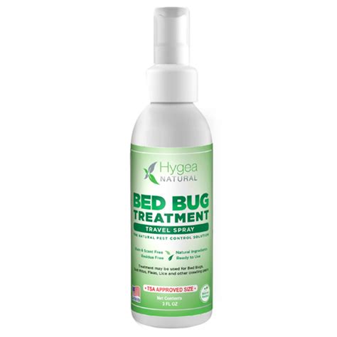 Hygea Natural Bed Bug Exterminator Travel Spray 3 oz. - Hygea Natural EXT-1001 EA - Betty Mills