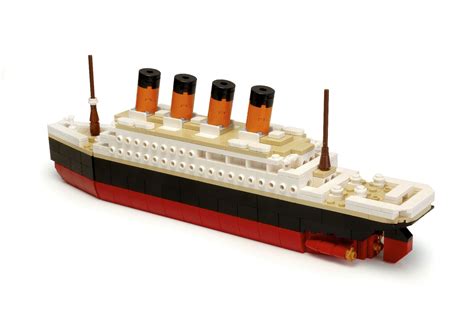 Large Titanic Ship Big Modular Building Brick Blocks - 390 pcs Set Kit Fits LEGO | eBay