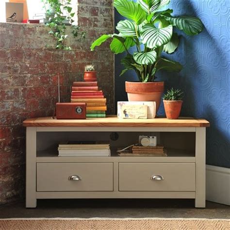 Lundy Painted Corner TV Unit (J492) with Free Delivery | The Cotswold ...