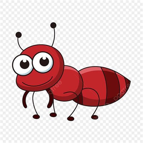 Red Ants Vector Art PNG, Ant Clipart Big Eyes Cute Red Ant, Big Eye, Lovely, Ant PNG Image For ...