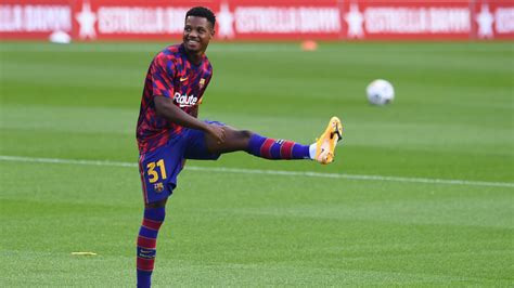 Ansu Fati Looks Razor Sharp In Barcelona Training [WATCH]