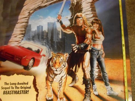 Beastmaster 2 MOVIE POSTER VHS LASERDISC PROMO | #1979379630