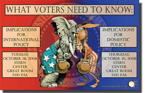 What Voters Need to Know: The Implications for Domestic Policy | Clarke Forum for Contemporary ...