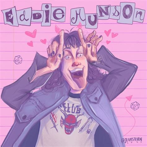 Eddie Munson illustration fanart stranger things in 2022 | Illustration, Fan art, Stranger things