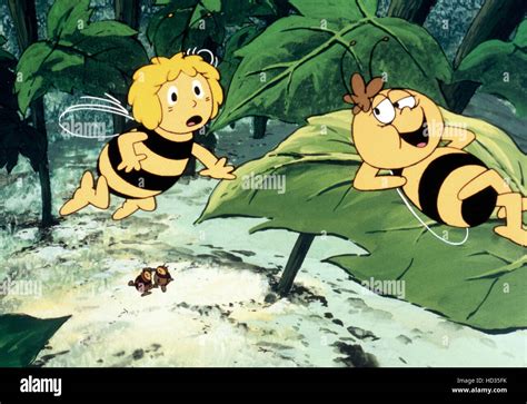 MAYA THE BEE, (from left): Maya the bee, Willy the bee, 1975-79 Stock Photo - Alamy