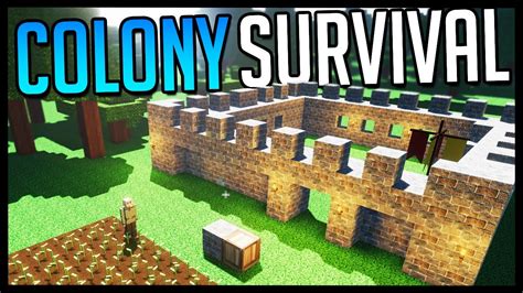 Colony Survival | BUILDING A KINGDOM TO SURVIVE THE NIGHT | Colony Survival - Gameplay Ep 1 ...