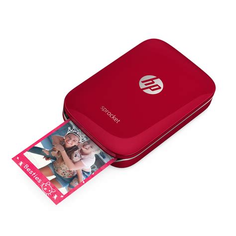 NEW HP Sprocket Portable Printer Red - FREE DELIVERY - RRP £119 - BNIB ...