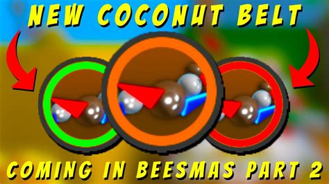 *NEW* Coconut-Belt Coming in The Next BEESMAS UPDATE [CONFIRMED] | Bee Swarm Simulator Roblox ...