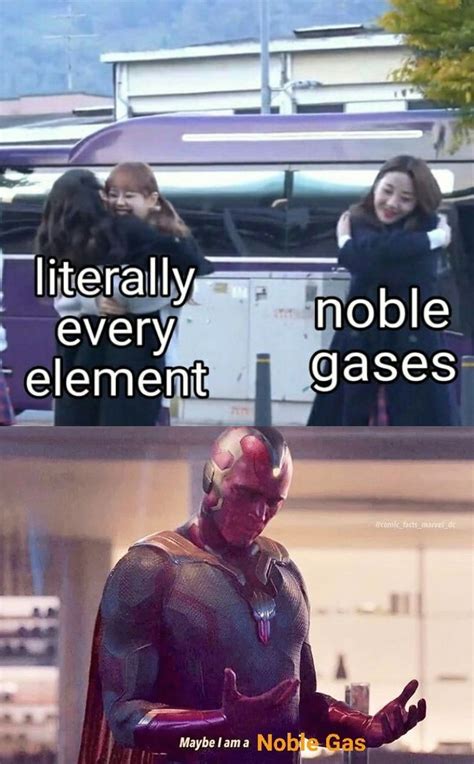 Sad noble gas noises..... : memes