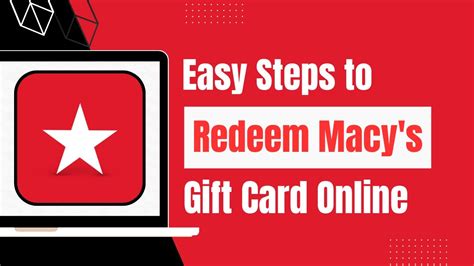 How To Redeem Macy's Gift Card - Use Macy's Gift Card Online ! - YouTube