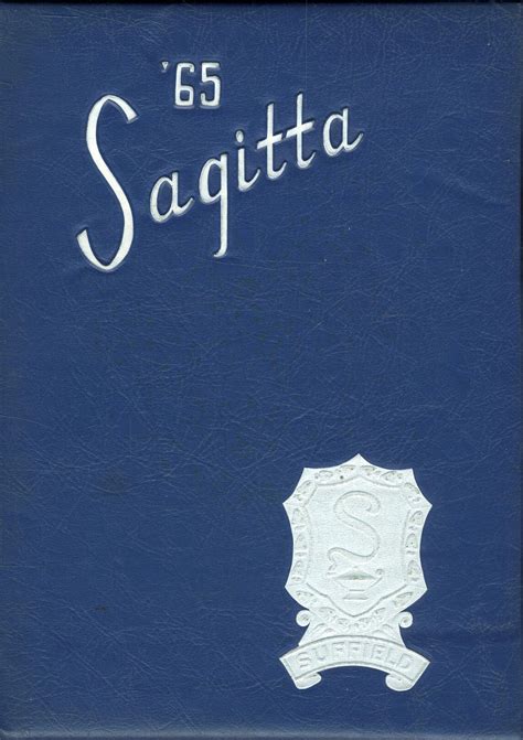 1965 yearbook from Suffield High School from Suffield, Connecticut for sale