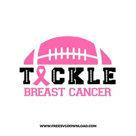 Tackle breast cancer SVG & PNG free cut files | Free SVG Download