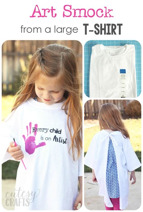 Art Party Smocks - Cutesy Crafts