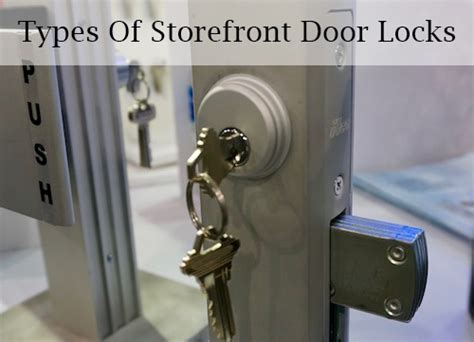 Types Of Storefront Door Locks | Door Closers USA