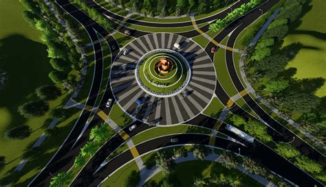 ArtStation - roundabout design 1