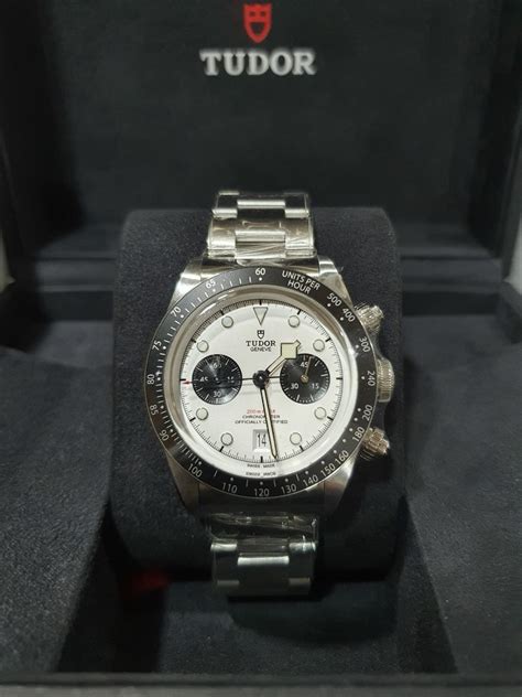 Tudor Black Bay Chrono Panda, Luxury, Watches on Carousell