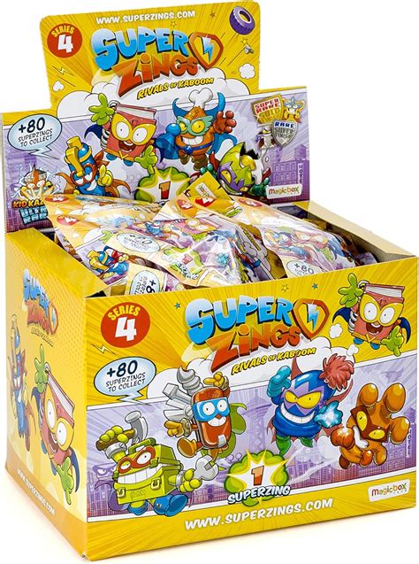 SuperThings - Series 4-50 Collectable Figure Display (PSZ4D850IN01 ...