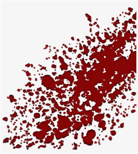 Anime Blood Png - Transparent Blood Splatter Png - Free Transparent PNG ...