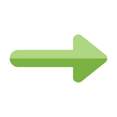 Green Arrow Right Icon 11391046 Vector Art at Vecteezy