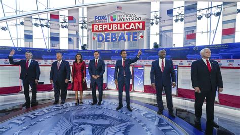 Republican debate live updates and analysis: Candidates go after Biden ...