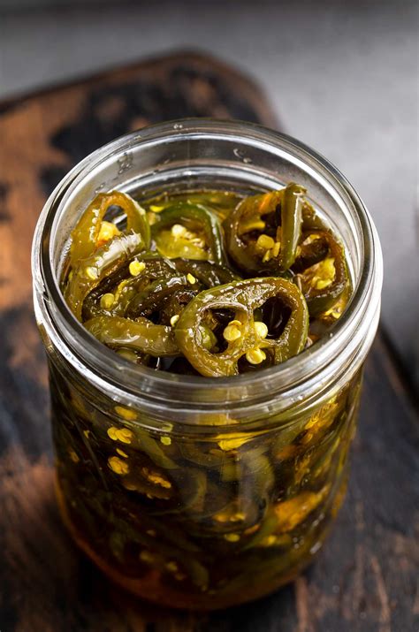 Candied Jalapenos (easy homemade version) - The Chunky Chef