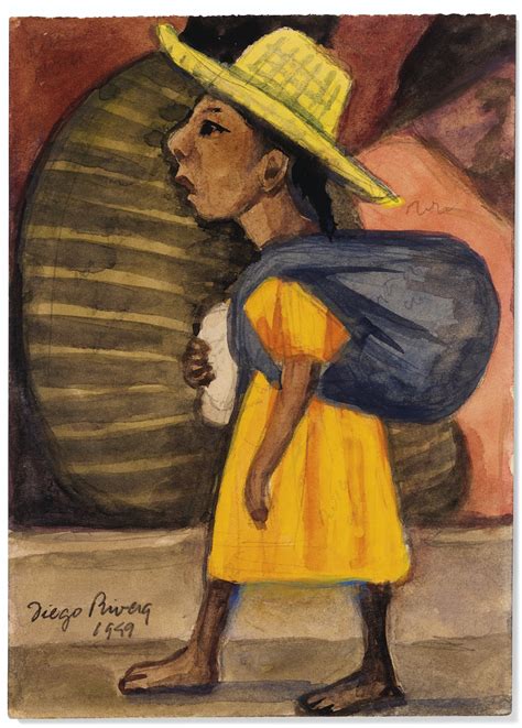 Diego Rivera (1886-1957) , Peasant Woman | Christie's