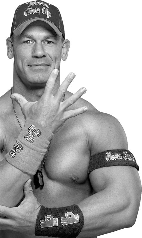 Transparent John Cena Face Png - John Cena Black And White - Original Size PNG Image - PNGJoy