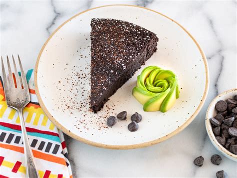 California Avocado Flourless Triple-Chocolate Cake - California Avocados