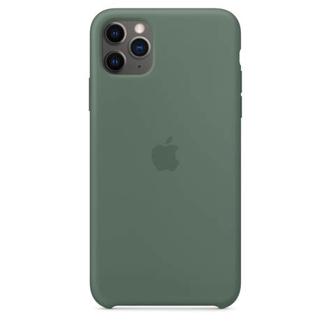 iPhone 11 Pro Max Silicone Case — Pine Green - Apple (AU)