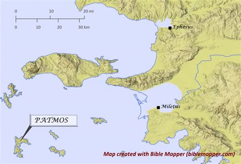 Ephesus, Miletus, and Patmos – Bible Mapper Blog