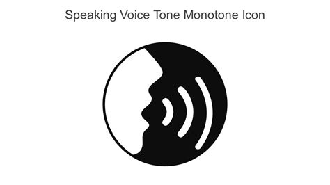 Speaking Voice Tone Monotone Icon In Powerpoint Pptx Png And Editable ...