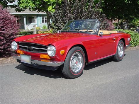 1973 TRIUMPH TR-6 CONVERTIBLE