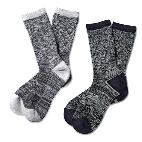 Women's Lightweight Merino Wool Socks Crew (2 Pairs)– Wildly Goods