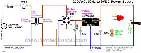 9volt Voltage Regulator Circuit|Electronic Design|Schematic Circuit ...