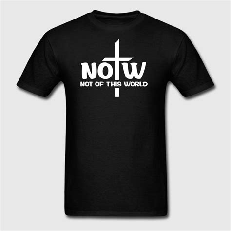 Not of this world Jesus Christian t-shirt - Men's T-Shirt | Mens ...