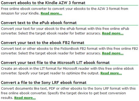 The Best eBook File Formats | Online file conversion blog