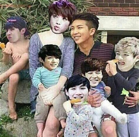 Meet the Kim Family. Kim Seokjin and Kim Namjoon😂😂 | K-Pop Amino