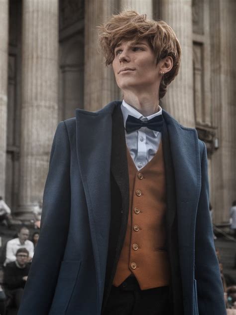 Newt Scamander Fantastic Beasts and Where to Find Them Inspired ...