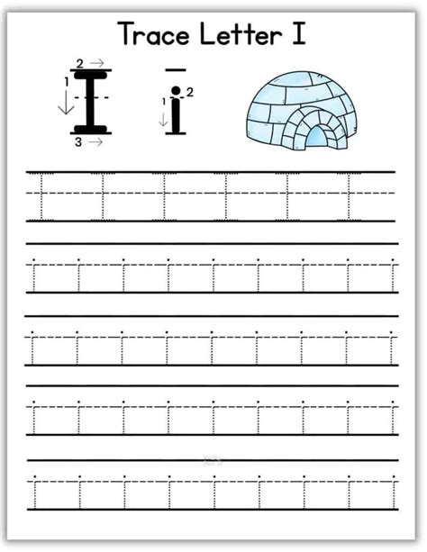 Free Printable Letter I Worksheets-Perfect for Kindergarten!