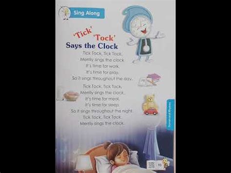 Tick Tock says the clock | Nursery rhyme | Sing along | Go Kimdergarten - YouTube