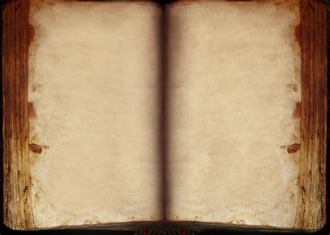 Blank Book Template by DetonatorDevious on DeviantArt