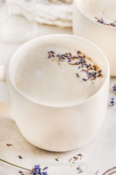 Homemade Lavender Latte - Life With Ayla Rianne