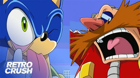 The first time Sonic owns Eggman | Sonic vs. Dr. Eggman | Sonic X (2003 ...